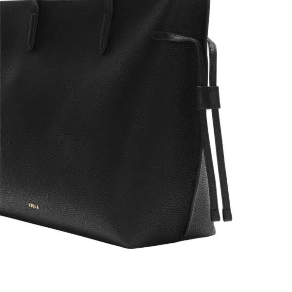 Furla - Γυναικεία Δερμάτινη Τσάντα Ώμου Ava Tote L WB02059-BX4329-3924S Μαύρο WB02059-BX4329-3924S