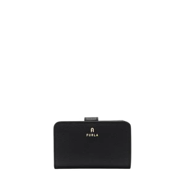 Furla - Γυναικείο Δερμάτινο Πορτοφόλι Camelia Card Case M WP00314-ARE000-O6000 Μαύρο