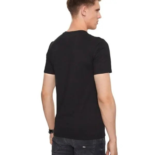 Guess - Ανδρικό T-shirt Cn Ss Core Tee Slim Fit M2YI36I3Z14-JBLK Μαύρο M2YI36I3Z14-JBLK