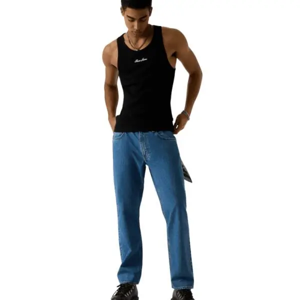 Guess - Ανδρικό Παντελόνι Τζιν G16 Straight M5YA1BD633A-IAMW Μπλε