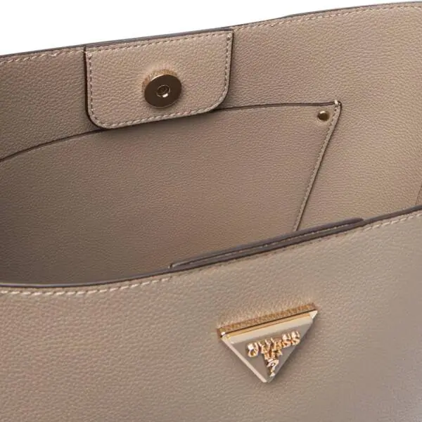 Guess - Γυναικεία Τσάντα Ώμου/Χειρός Meridian II HWBG6974040-DRT Μπεζ HWBG6974040-DRT