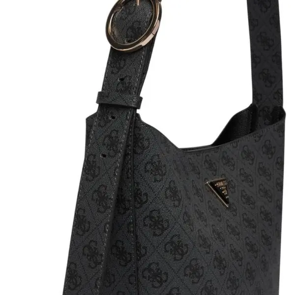 Guess - Γυναικεία Τσάντα Ώμου/Χειρός Meridian II HWSG6974040-CLO Ανθρακί HWSG6974040-CLO