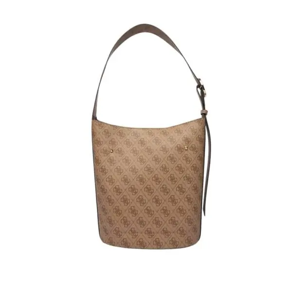 Guess - Γυναικεία Τσάντα Ώμου/Χειρός Meridian II HWSG6974040-LTL Μπεζ HWSG6974040-LTL