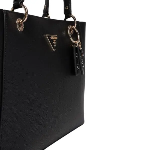 Guess - Γυναικεία Τσάντα Ώμου/Χειρός Noelle II HWZG9672250-BLA Μαύρο HWZG9672250-BLA