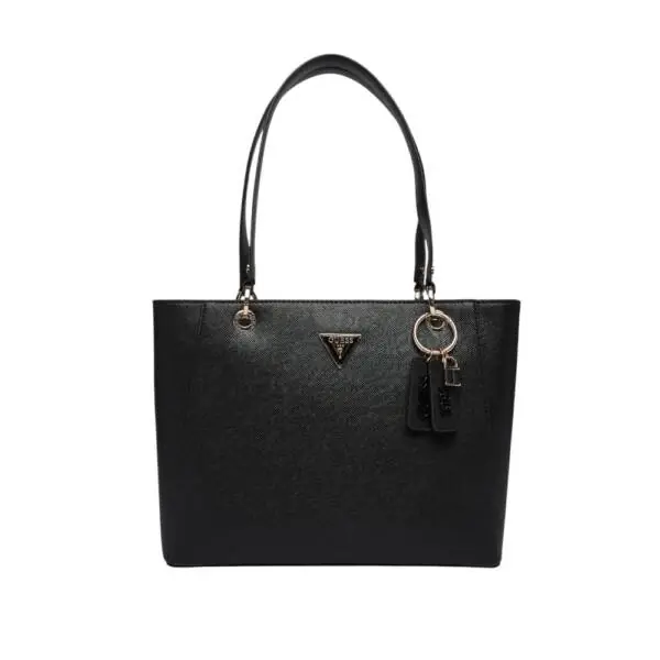 Guess - Γυναικεία Τσάντα Ώμου/Χειρός Noelle II HWZG9672250-BLA Μαύρο