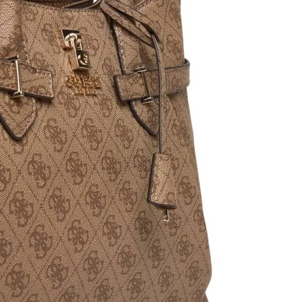 Guess - Γυναικεία Τσάντα Ώμου/Χειρός Yesba HWSG7833070-LTL Μπεζ HWSG7833070-LTL