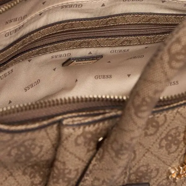 Guess - Γυναικεία Τσάντα Ώμου/Χειρός Yesba HWSG7833070-LTL Μπεζ HWSG7833070-LTL