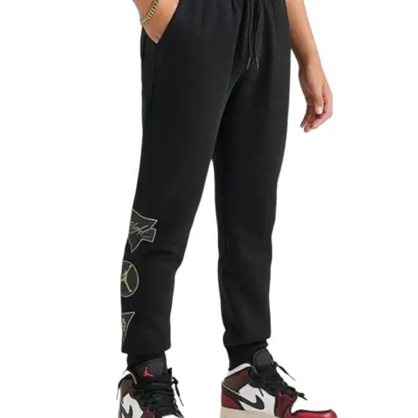 Jordan - Αθλητικό Παιδικό Παντελόνι Φόρμας Jr Fleece 95D544-023 Μαύρο