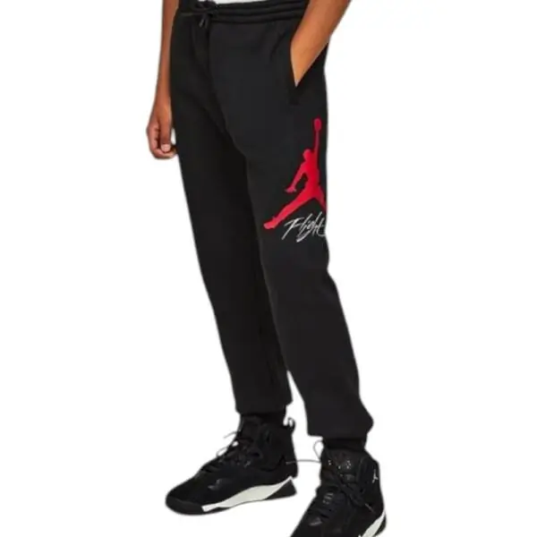 Jordan - Αθλητικό Παιδικό Παντελόνι Φόρμας Jumpan Baseline Flight 95D289-023 Μαύρο