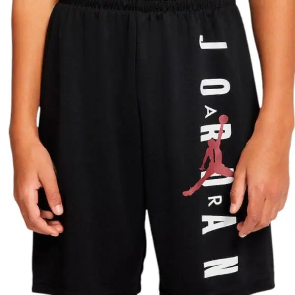 Jordan - Αθλητικό Παιδικό Σορτς/Βερμούδα Dri-Fit Vertical Mesh 957176-023 Μαύρο 957176-023