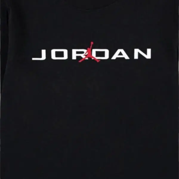 Jordan - Παιδική Μακρυμάνικη Μπλούζα Baseline 95D668-023 Μαύρο 95D668-023