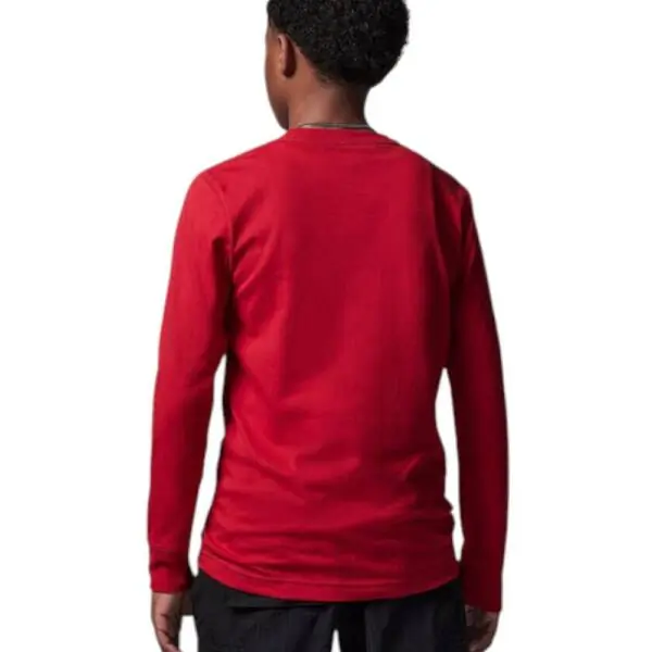 Jordan - Παιδική Μακρυμάνικη Μπλούζα Baseline 95D668-R78 Κόκκινο 95D668-R78