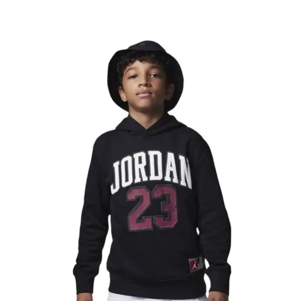 Jordan - Παιδική Μπλούζα Collegiate Fleece 95C479-023 Μαύρο