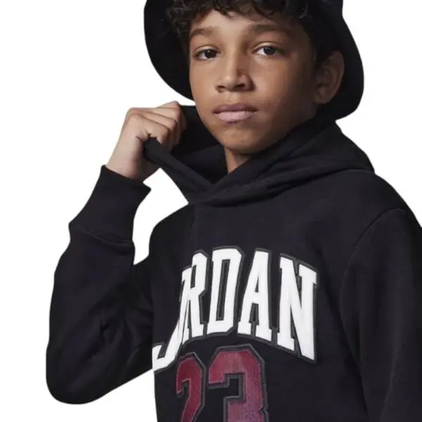 Jordan - Παιδική Μπλούζα Collegiate Fleece 95C479-023 Μαύρο 95C479-023