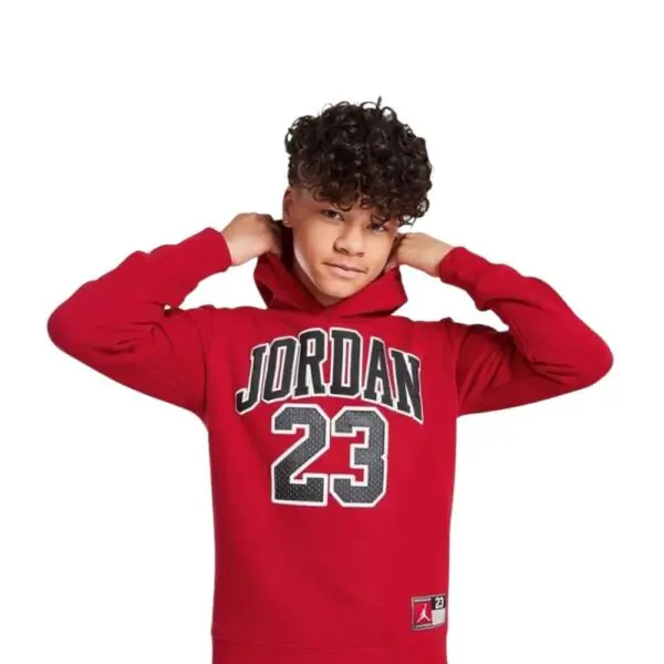 Jordan - Παιδική Μπλούζα Collegiate Fleece 95C479-R78 Κόκκινο