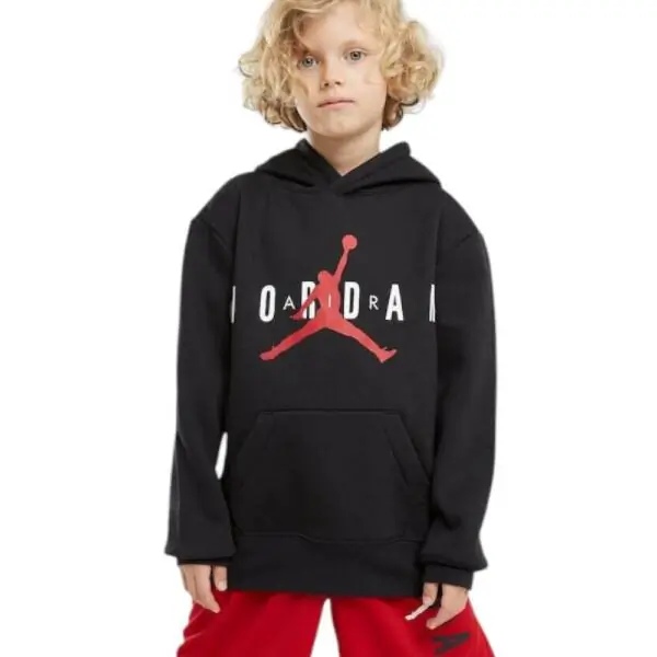 Jordan - Παιδική Μπλούζα Jumpman Sustainable 95B910-023 Μαύρο 95B910-023
