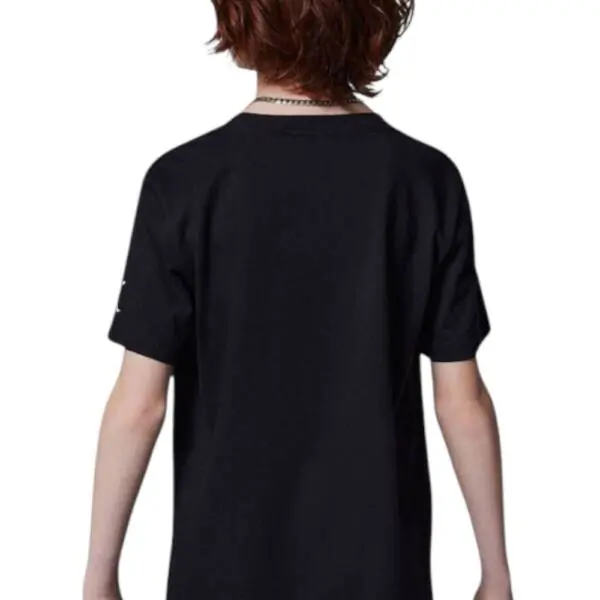 Jordan - Παιδική Μπλούζα T-Shirt Jdb Mj Wordmark 95D634-023 Μαύρο 95D634-023