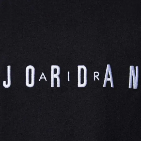 Jordan - Παιδική Μπλούζα T-Shirt Jdb Mj Wordmark 95D634-023 Μαύρο 95D634-023