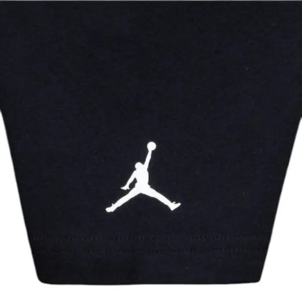 Jordan - Παιδική Μπλούζα T-Shirt Jdb Mj Wordmark 95D634-023 Μαύρο 95D634-023