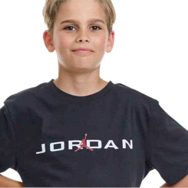 Jordan - Παιδική Μπλούζα T-Shirt Mj Jd Air 95D628-023 Μαύρο 95D628-023