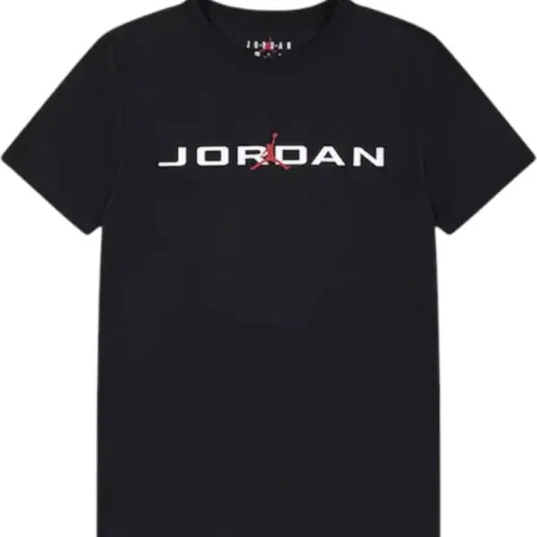 Jordan - Παιδική Μπλούζα T-Shirt Mj Jd Air 95D628-023 Μαύρο