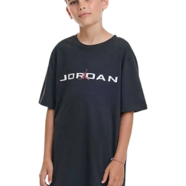 Jordan - Παιδική Μπλούζα T-Shirt Mj Jd Air 95D628-023 Μαύρο 95D628-023