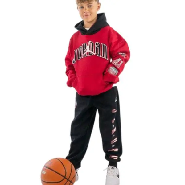 Jordan - Παιδική Μπλούζα Φούτερ Gametime 95F209-R78 Κόκκινο 95F209-R78