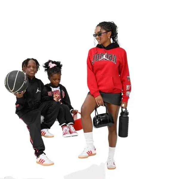 Jordan - Παιδική Μπλούζα Φούτερ Gametime 95F209-R78 Κόκκινο 95F209-R78