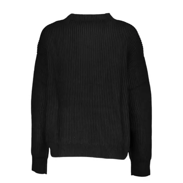 Patrizia Pepe - Γυναικείο Πουλόβερ Ribbed sweater 2K0214-K9O3A-K103 Μαύρο 2K0214-K9O3A-K103