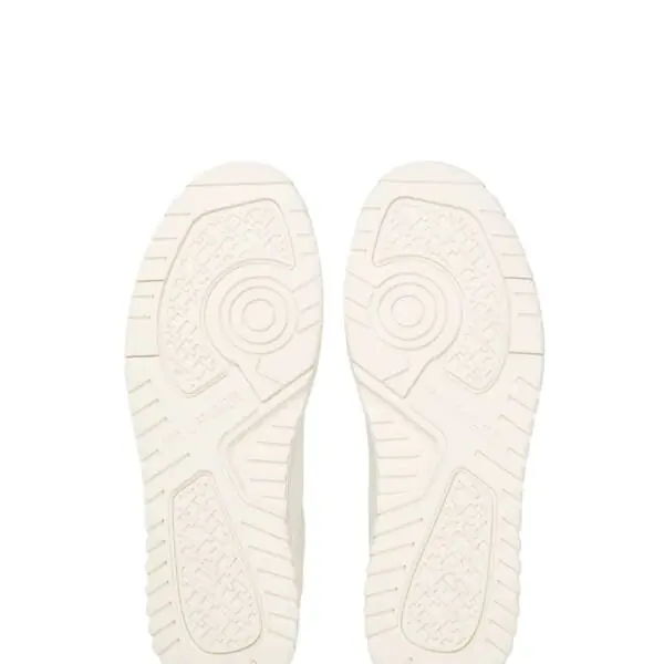 Tommy Hilfiger - Ανδρικά Sneakers Th Basket Core Lite Lth/Suede FM0FM05714-Z00 Λευκό Εκρού FM0FM05714-Z00