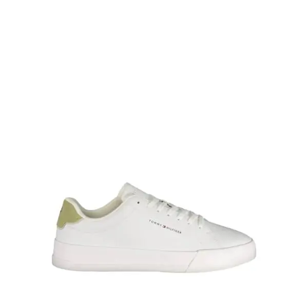 Tommy Hilfiger - Ανδρικά Sneakers Th Court Lth Detail Ess FM0FM05367-02X Εκρού