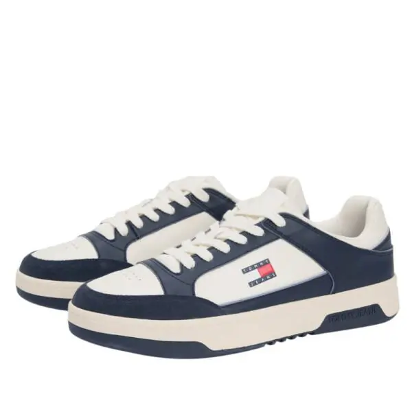 Tommy Hilfiger - Ανδρικά Sneakers Tjm Cupsole Leather EM0EM01660-0K8 Μπλε EM0EM01660-0K8