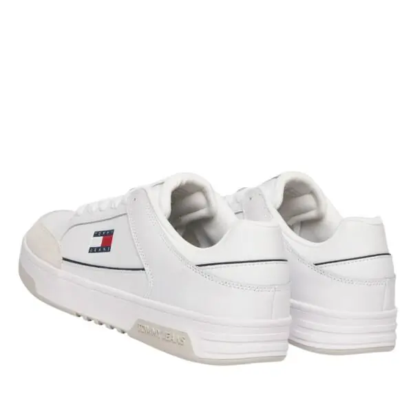 Tommy Hilfiger - Ανδρικά Sneakers Tjm Cupsole Leather EM0EM01660-YBS Λευκό EM0EM01660-YBS