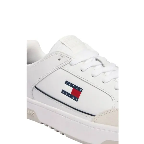 Tommy Hilfiger - Ανδρικά Sneakers Tjm Cupsole Leather EM0EM01660-YBS Λευκό EM0EM01660-YBS