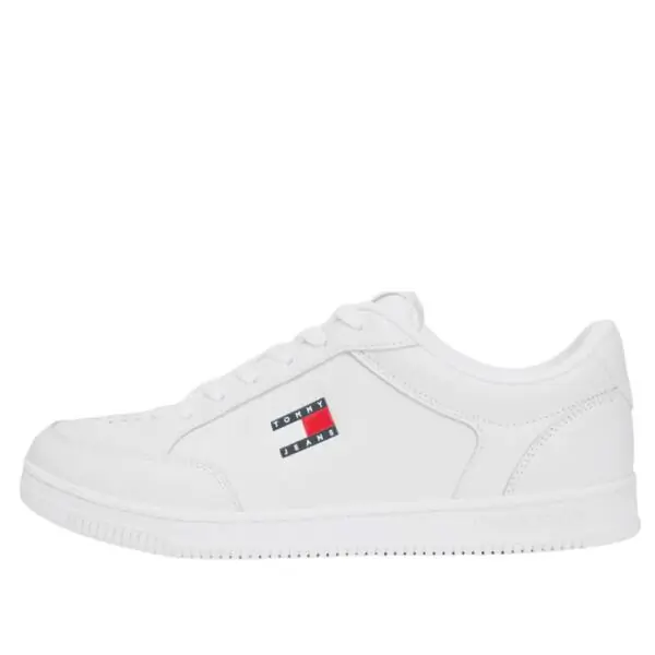 Tommy Hilfiger - Ανδρικά Sneakers Tjm Cupsole Long Lace Leather EM0EM01707-YBL Λευκό