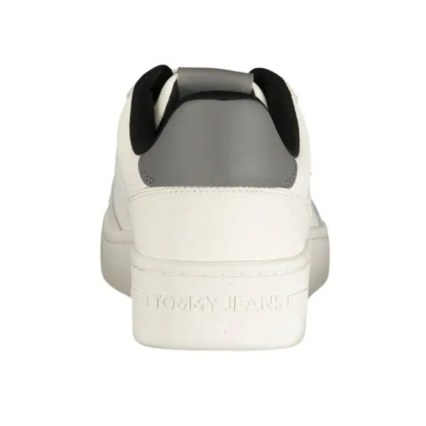 Tommy Hilfiger - Ανδρικά Sneakers Tjm Retro Basket EM0EM01681-0K6 Λευκό/Γκρι EM0EM01681-0K6