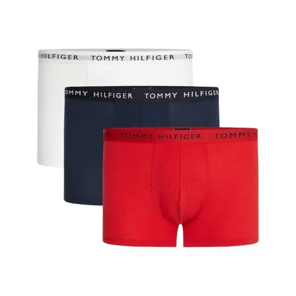 Tommy Hilfiger - Ανδρικά Μποξεράκια 3Pack Essential UM0UM02203-0WS Πολύχρωμο