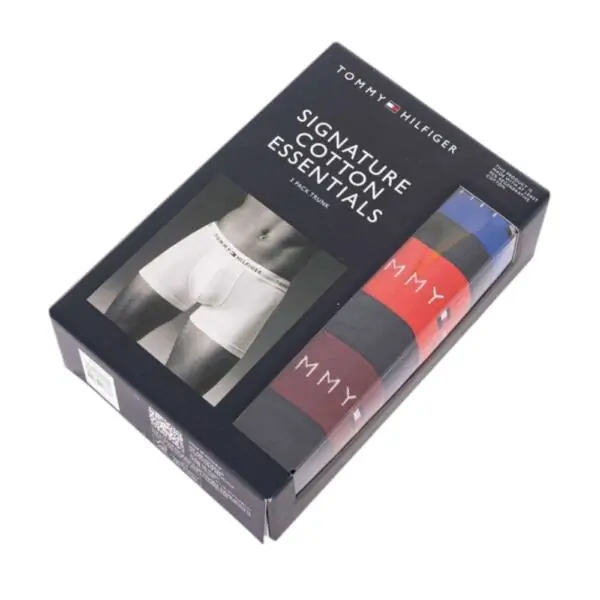 Tommy Hilfiger - Ανδρικά Μποξεράκια 3Pack Wb Trunk UM0UM02763-0K5 Μαύρο UM0UM02763-0K5