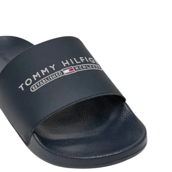 Tommy Hilfiger - Ανδρικές Παντόφλες Raised Pool Slide FM0FM05761-DW5 Μπλε Σκούρο FM0FM05761-DW5