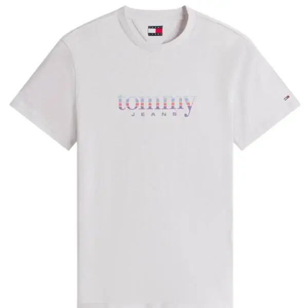Tommy Hilfiger - Ανδρικό T-Shirt Entry Dna Slim Fit DM0DM22333-P08 Γκρι DM0DM22333-P08