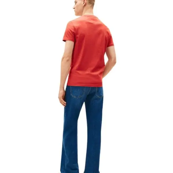 Tommy Hilfiger - Ανδρικό T-Shirt Entry Dna Slim Fit DM0DM22333-XL0 Κόκκινο DM0DM22333-XL0