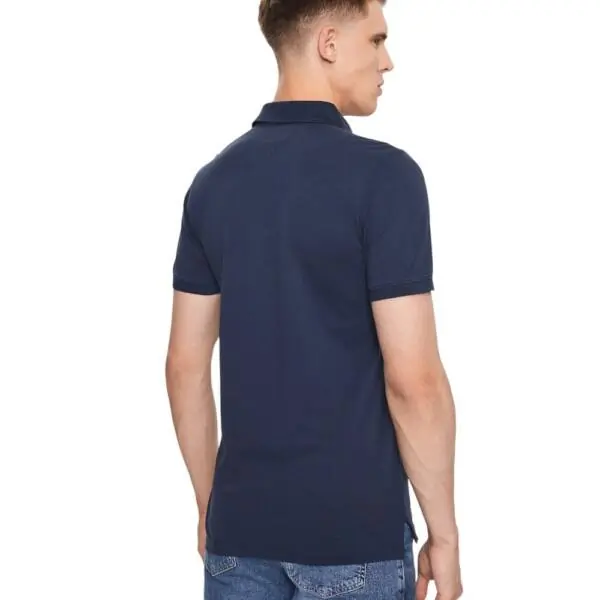 Tommy Hilfiger - Ανδρικό Κοντομάνικο Polo Placket Slim Fit DM0DM15370-C87 Μπλε Ναυτικό DM0DM15370-C87