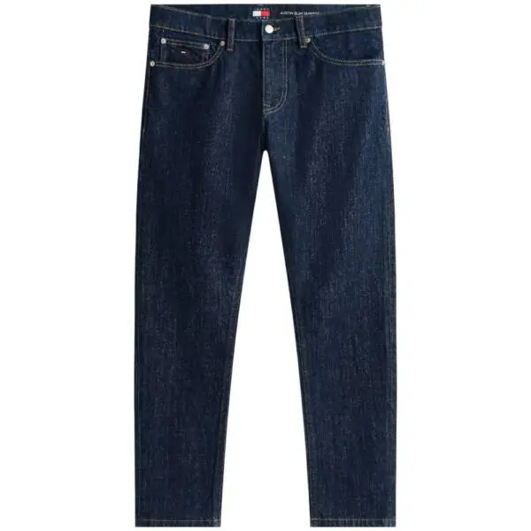 Tommy Hilfiger - Ανδρικό Παντελόνι Τζιν Austin Slim Tapered Fit DM0DM22716-1BK Μπλε Σκούρο DM0DM22716-1BK