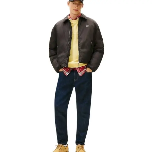 Tommy Hilfiger - Ανδρικό Παντελόνι Τζιν Austin Slim Tapered Fit DM0DM22716-1BK Μπλε Σκούρο DM0DM22716-1BK