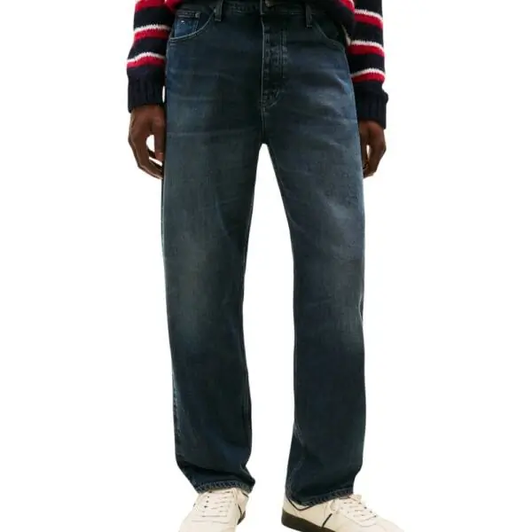 Tommy Hilfiger - Ανδρικό Παντελόνι Τζιν Sonny Regular Fit DM0DM23308-1BK Μπλε Σκούρο