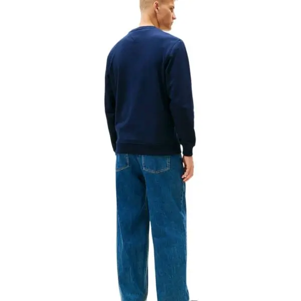 Tommy Hilfiger - Ανδρικό Φούτερ Big Flag Regular Fit DM0DM22643-C1G Μπλε Σκούρο DM0DM22643-C1G