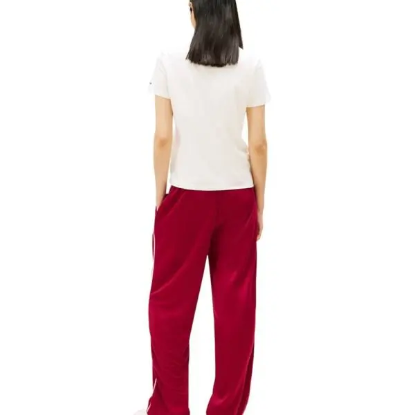 Tommy Hilfiger - Γυναικείο T-shirt Essential Logo 2 Regular Fit DW0DW21842-YBL Λευκό DW0DW21842-YBL