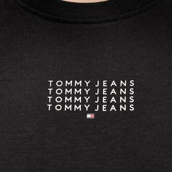 Tommy Hilfiger - Γυναικείο T-shirt Essential Regular Fit DW0DW21841-BDS Μαύρο DW0DW21841-BDS