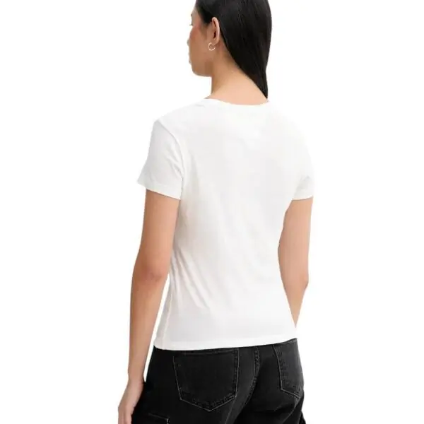 Tommy Hilfiger - Γυναικείο T-shirt Essential Regular Fit DW0DW21841-YBL Λευκό DW0DW21841-YBL