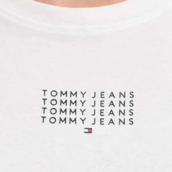 Tommy Hilfiger - Γυναικείο T-shirt Essential Regular Fit DW0DW21841-YBL Λευκό DW0DW21841-YBL